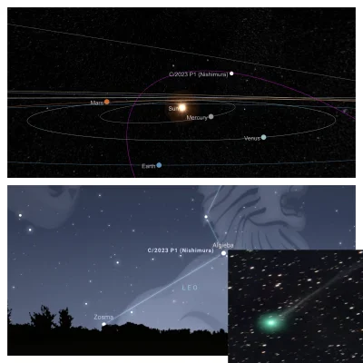 SebastianDosiadlgo - Kometę Nishimura będzie można zobaczyć przez lornetkę, a także g...