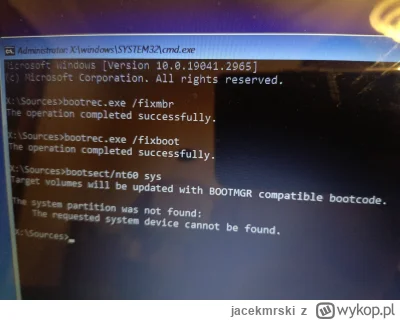 jacekmrski - Wywaliło mi jakis czas temu na lapku blue screena z info typu ntoskrnl.e...