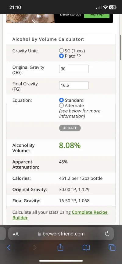 iczi - @pestis 30blg 8 procent, czyli tam jest 16.5blg w gotowym piwie. 1blg to pi ra...