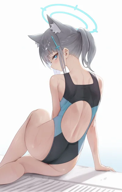 zabolek - #shiroko #dailyshiroko #anime #randomanimeshit #swimsuit