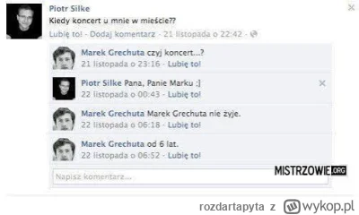 rozdartapyta - @CocoaGrower: może niedługo na koncert?