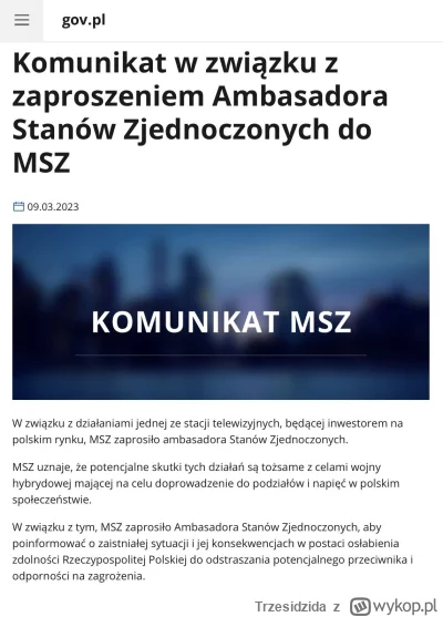 Trzesidzida - Zmienili "wezwanie" na "zaproszenie" xDDDDD 


#2137 #polityka #bekazpi...