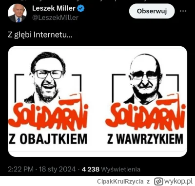 CipakKrulRzycia - #leszekmiller #sejm #bekazpisu #polityka Z głębi? Czyli z czarnej d...