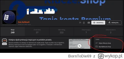 BornToDie69 - Przestrzegam przed użytkownikiem @XxL3oNsxX @XxL3oNxX.

Niedawno robił ...