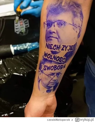 czeskiNetoperek - Dziara do oceny

#heheszki #tatuaze #logikaniebieskichpaskow #ukrad...