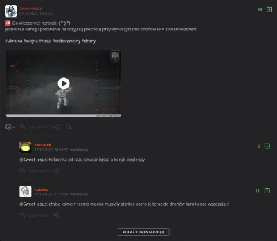 Fennrir - >jezdzi pomaga tym ludziom, napadnietym przez ruskich, moze dlatego. Zaczni...