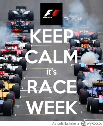 A.....e - #F1
na pocieszenie przypominajka, że mamy raceweek