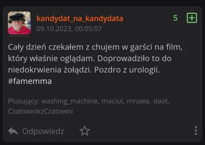 Nighthuntero - >hahah Pudzian idzie głosować na BOSAKA. Hahaha, ale śmieszne. Polska ...