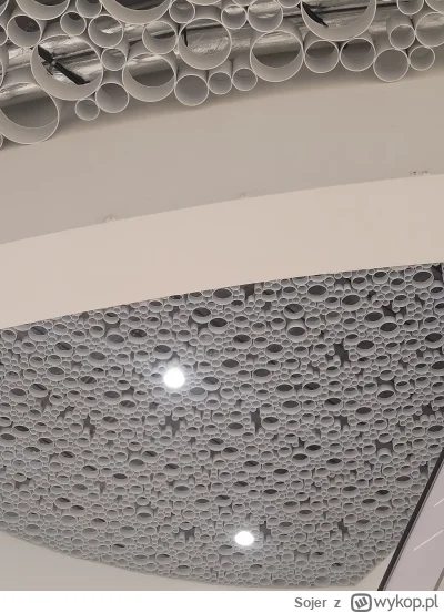 Sojer - Trypofobiczny sufit 
#trypofobia