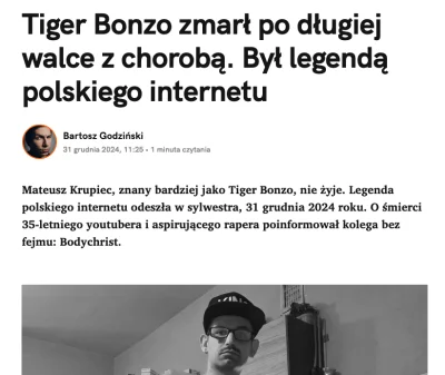 mateosz_inbecki - Beke mam z bodychrista że niby fejm ma benc
#bonzo