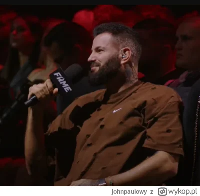 johnpaulowy - Do Golasa chyba z automatycznej strzelali przed konfą

#famemma