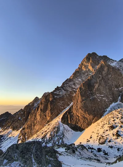woozet - Wczorajszy wschód słońca w okolicach chaty Terygo plus widoki z Baranich Rog...