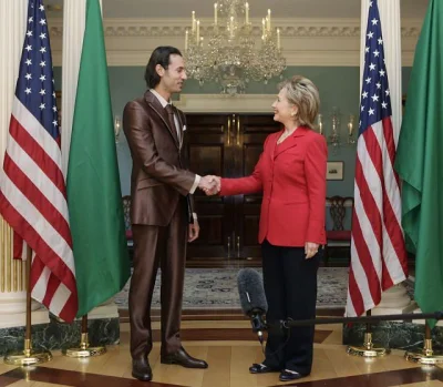 AmericanDiary - #blackpill 
Syn Kaddafiego to był #chad . Szkoda że go zabili.