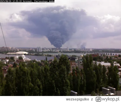 wezsepigulke - W Woroneżu chyba grilla odpalili xD #ukraina #rosja #wojna