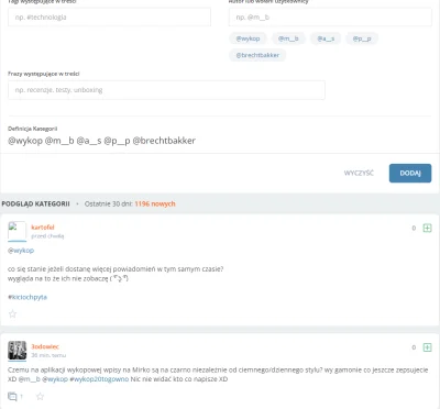 bb-8 - @wykop Serio te kategorie działają tak? W sensie chciałbym widzieć tylko waszą...