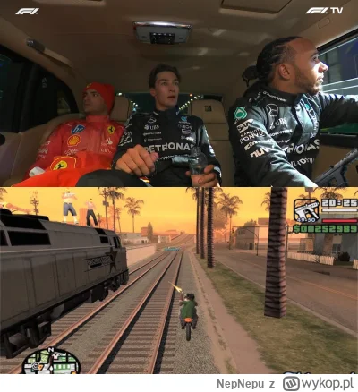 NepNepu - #f1 ALL WE HAD TO DO WAS TO FOLLOW THE DAMN RED BULL GEORGE