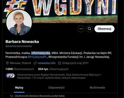 dobry-informatyg - POTĘŻNA INFORMATYCZKA XD Baba, która całe życie spędziła w polityc...