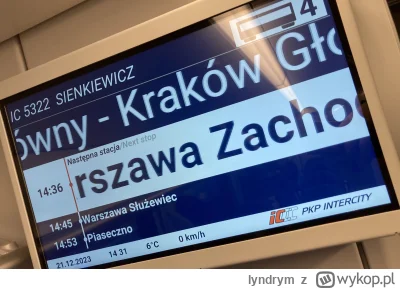 lyndrym - Gdy przeprowadziłeś taką specoperacje, że zaczynają nazywać pociągi Twoim n...