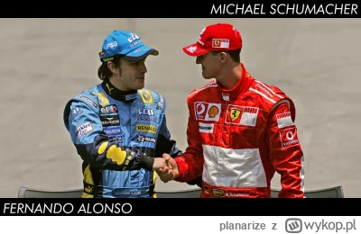 planarize - #f1 #pucharf1 Półfinał 1: Michael Schumacher vs Fernando Alonso