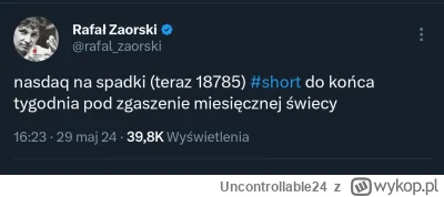 Uncontrollable24 - Czas na ath xD wcześniej pokazywal otwarte pozycje teraz już tylko...