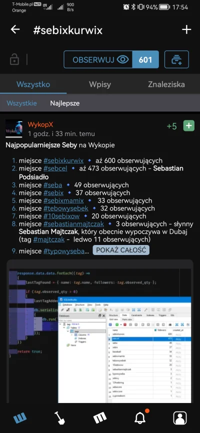 dzidek_nowak - @WykopX no gdzież. Jest 601 ( ͡° ͜ʖ ͡°)