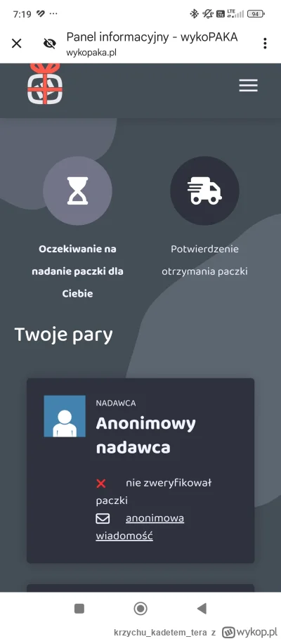 krzychukadetemtera - #wykopaka
Trochę się cykam. 
Santa, can you hear me? :(