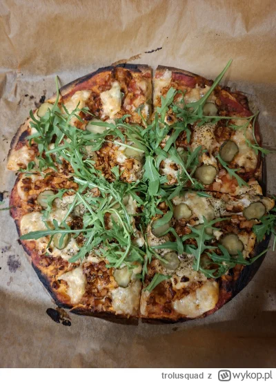 trolusquad - Pizza z tortilli 

#jedzzwykopem #gotujzwykopem