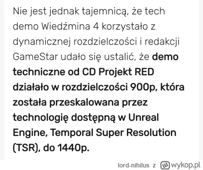 lord-nihilus - Do premiery pewnie uda się zejść do 720p xD
 
#wiedzmin #wiedzmin4 #cd...