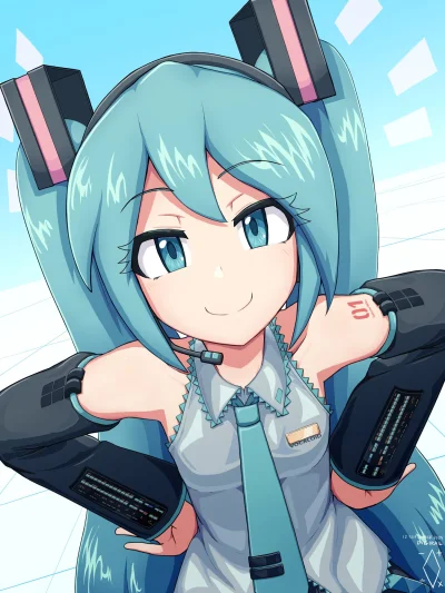 gabrysianowa - #hatsunemiku #anime