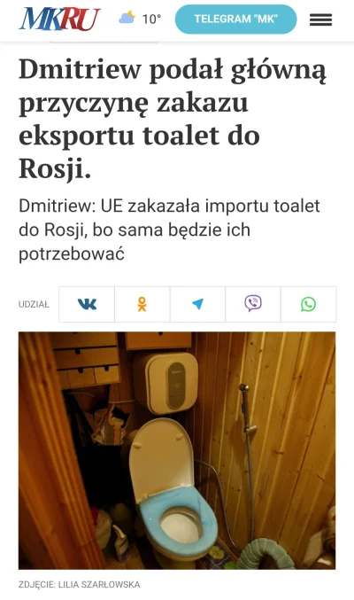 Kazanek - Widzę, że sankcje grube poszły ostatnio, ruski piszą, że w nich nie uderzą ...