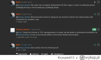 Kryspin013 - @ApoIIo: tymczasem rzeczywistość wśród wykopowej kucfederacji xD