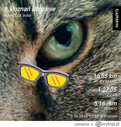 ozmatox - 6 466,84 - 16,55 = 6 450,29

🚓🚓🚓 Patrol 🚓🚓🚓

#sztafeta #biegajzwykope...