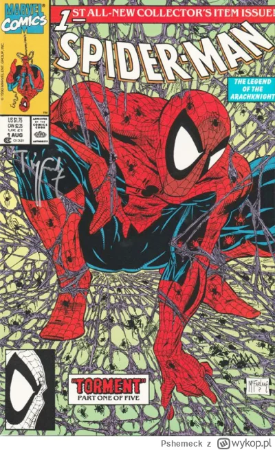 Pshemeck - #spiderman #komiksy #80s #okladki #grafika #marvel