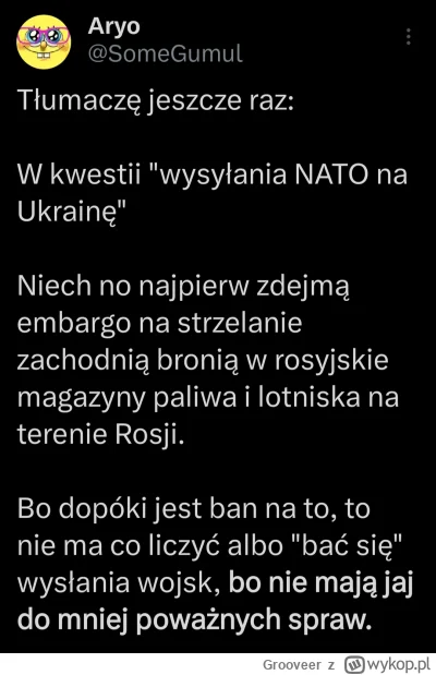 Grooveer - Aryo masakruje propagandę Macrona
#wojna #ukraina #rosja #nato #europa #po...