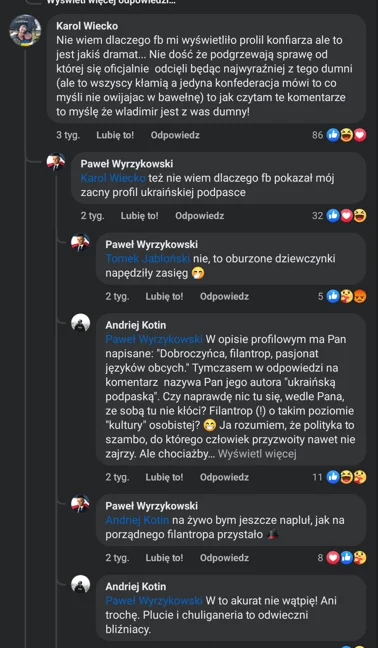 m.....l - Przedstawiam lidera Konfederacji w okręgu siedlecko-ostrołęckim! Pan Paweł ...