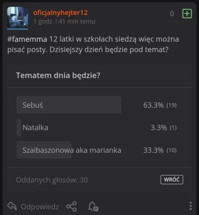 SebaWayneFAS - #famemma witam. Wlasnie sie obudzilem bez budzika, bo zawsze tak wstaj...