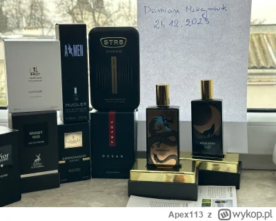 Apex113 - #perfumy 

Memo Paris russian leather i Winter Palace po 8,5
Zabierajcie i ...