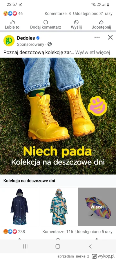 sprzedam_nerke - Ktoś z marketingu zaplanował reklamę na fejsie i zapomniał anulować: