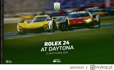 jaxonxst - Za 20 minut startuje 24-godzinny wyścig Daytona z polskim zespołem Inter E...