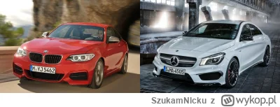 SzukamNlcku - Siema. Ma ktoś z was może porównanie BMW F30 vs Mercedes CLA250? Powied...