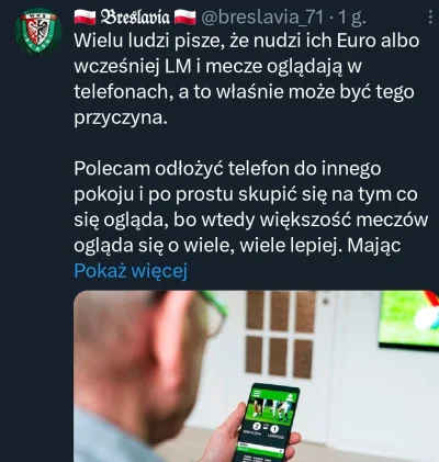 IdillaMZ - #mecz Mega celne spostrzezenie. Mecze daja fan tylko jesli sie skupiasz na...