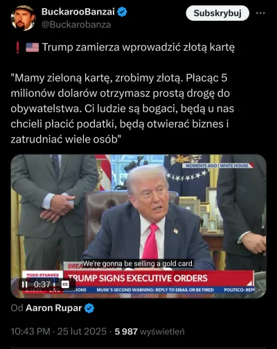 mleko3-2procent - Hehe coś czuję że putin zerwie rozmowy pokojowe. Trump ma zamiar uk...
