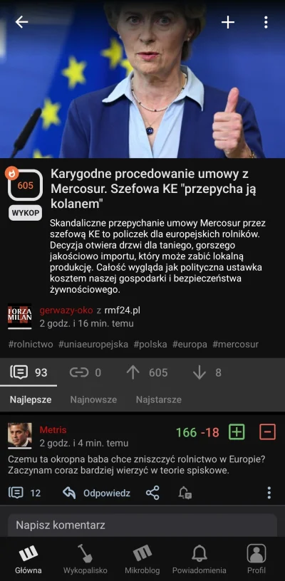 KRS - można było mieć wątpliwości, ale skoro @Metris twierdzi, że szefowa KE to okrop...