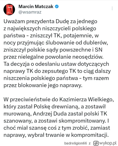 badreligion66 - #polityka Pojechane jak po mopru.