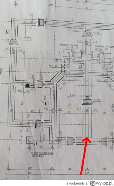 sroobeush - Mircy, oto rysunek bliźniaka. Czy pomiędzy lokalami jest dylatacja? 

#bu...