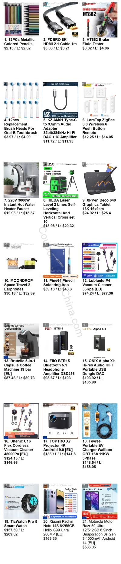 n_____S - Cześć #aliexpress - oto przedmioty, które wrzucałem na grupę/fanpage FB, Te...