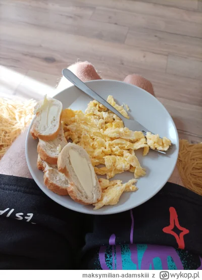 maksymilian-adamskiii - Dzisiaj chłop ma takie śniadanie!!( ͡º ͜ʖ͡º)