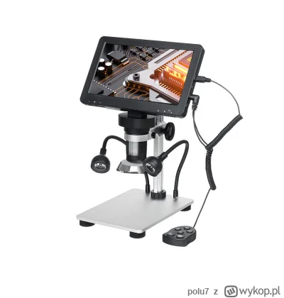 polu7 - Mustool DM9 Digital Microscope 7-inch 1200X w cenie 59.99$ (236.56 zł) | Najn...
