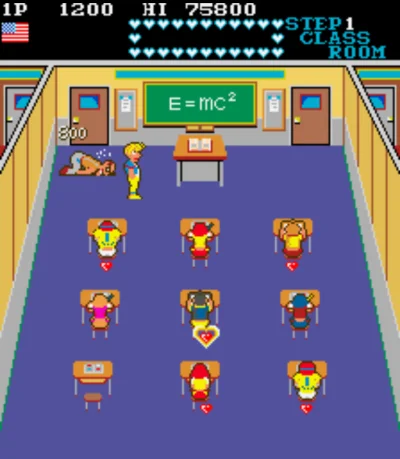 Dot-On - Moją pierwszą grą w salonie gier w latach 90. była gra MIKIE ( ͡° ͜ʖ ͡°)
Kto...