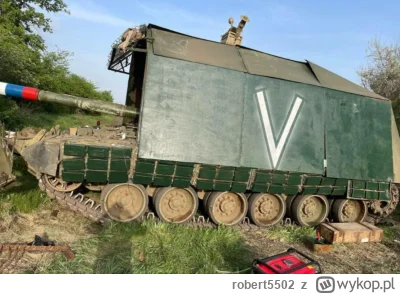 robert5502 - Kacapski czołg typu żółw 
#rosja #wojna #czolgi #ciekawostki